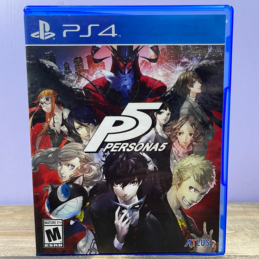 Playstation 4 - Persona 5 [Standard Edition] Retrograde Collectibles Adventure, Atlus, CIB, JRPG, Killer Soundtrack, M Rated, P Studio, Persona Series, Playstation, Play Preowned Video Game 