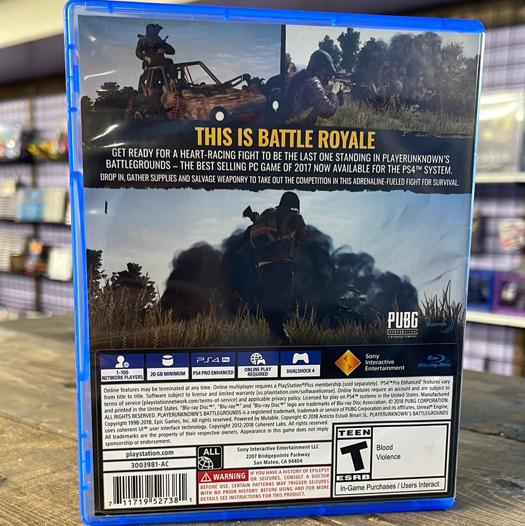 Ps4 Pubg Cd For Pc Price Battle Royale Playerunknown's