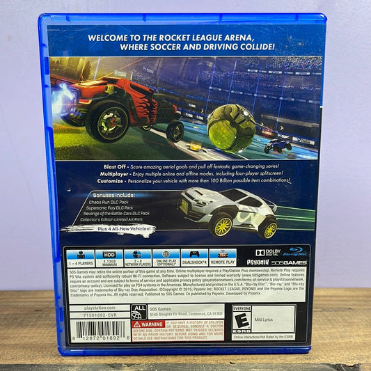 Playstation 4 - Rocket League [Collector's Edition] Retrograde Collectibles 505Games, Collector's Eidition, Driving, Playstation, Playstation 4, PS4, Rocket League, Soccer Preowned Video Game 