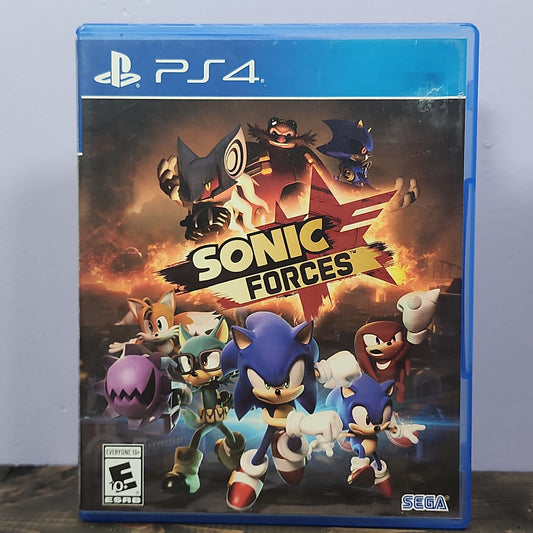 Playstation 4 - Sonic Forces Retrograde Collectibles Action, Adventure, Character Creation, CIB, E10 Rated, Playstation, Playstation 4, PS4, SEGA, Sonic, Preowned Video Game 