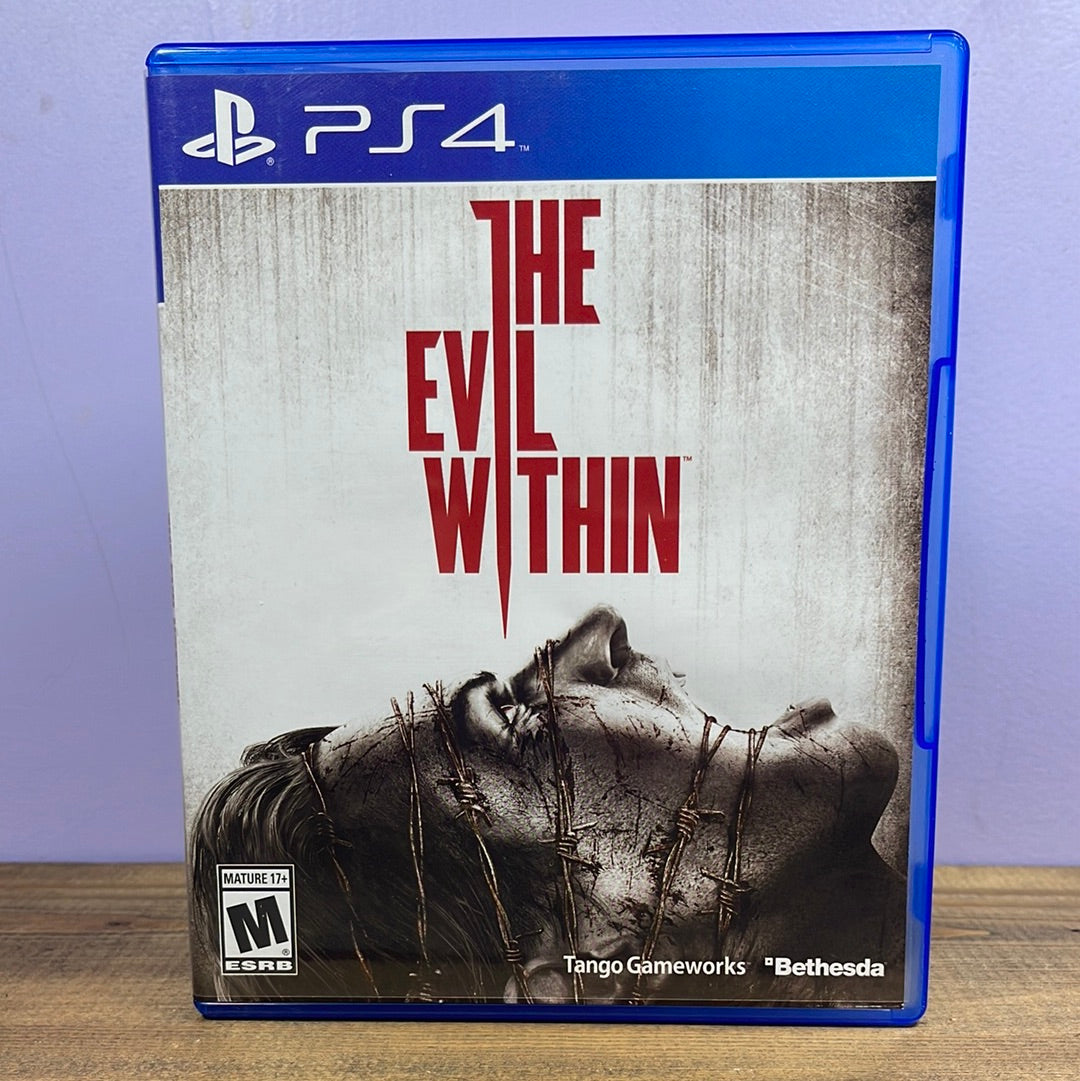 Playstation 4 - The Evil Within Retrograde Collectibles Action, Bethesda, Bethesda Softworks, CIB, Horror, Playstation, Playstation 4, PS4, Survival Horror, Preowned Video Game 