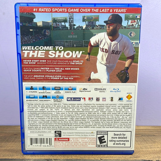 Playstation 4 - The Show 14 Retrograde Collectibles 14, 2014, Baseball, CIB, MLB, Playstation, Playstation 4, PS4, Sony, Sports, The Show Preowned Video Game 