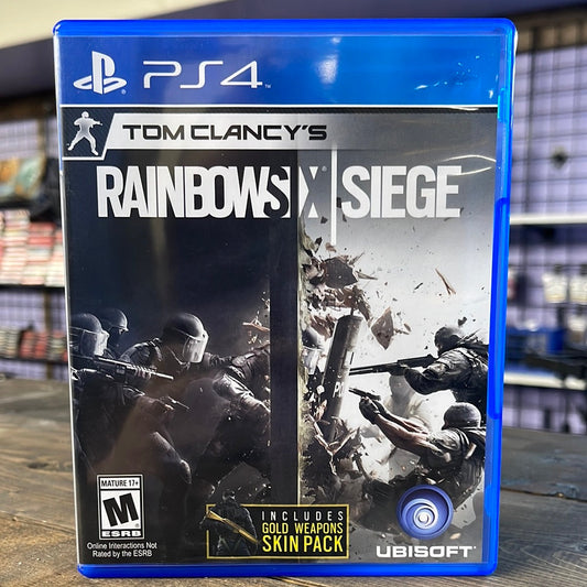 Playstation 4 - Tom Clancy's Rainbow Six Siege Retrograde Collectibles CIB, Esports, First Person Shooter, FPS, Multiplayer, Playstation 4, PS4, Tactical, Ubisoft, Ubisoft Preowned Video Game 