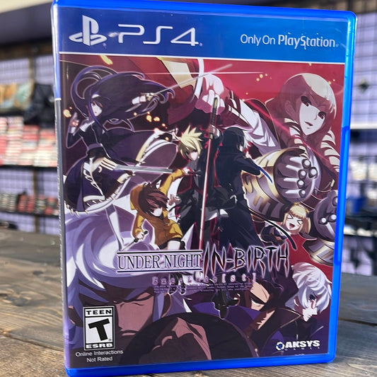 Playstation 4 - Under Night In-Birth Exe:Late St Retrograde Collectibles 2D, 2D Fighter, Action, anime, Arc System Works, ArcSys, CIB, Fantasy, Fighting, FRENCH-BREAD, Plays Preowned Video Game 
