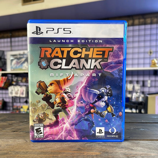 Playstation 5 - Ratchet & Clank: Rift Apart [Launch Edition] Retrograde Collectibles CIB, Clank, Insomniac, platformer, Playstation 5, PS5, Ratchet, Ratchet and Clank, Third Person Shoo Preowned Video Game 