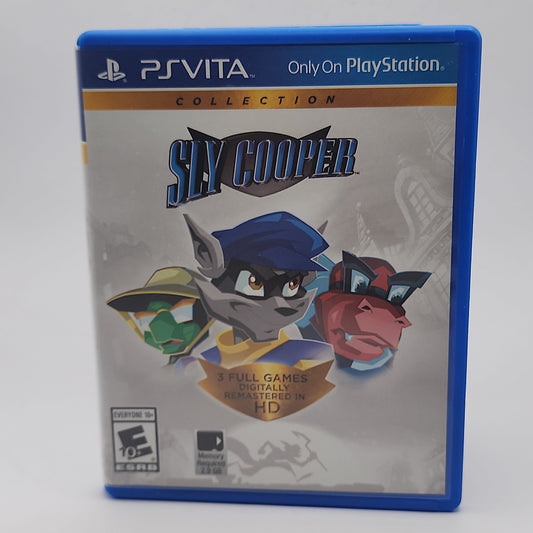 Playstation Vita - Sly Cooper Collection Retrograde Collectibles CIB, Compilation, E10 Rated, platformer, playstation vita, PS Vita, Sanzaru Games, SCEA, Sly Cooper, Preowned Video Game