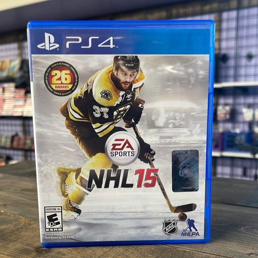 Playstaytion 4 - NHL 15 Retrograde Collectibles 15, 2015, CIB, EA, EA Sports, Hockey, Ice Hockey, NHL, NHLPA, Playstation, Playstation 4, PS4, Sport Preowned Video Game 