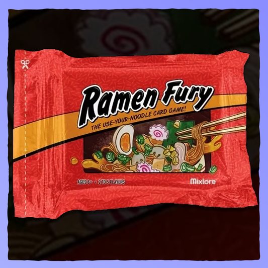 Ramen Fury - The Use-Your-Noodle Card Game Retrograde Collectibles Board Game, Card Game, Family, Food, Mixlore, Prospero Hall, Ramen Fury Board Games