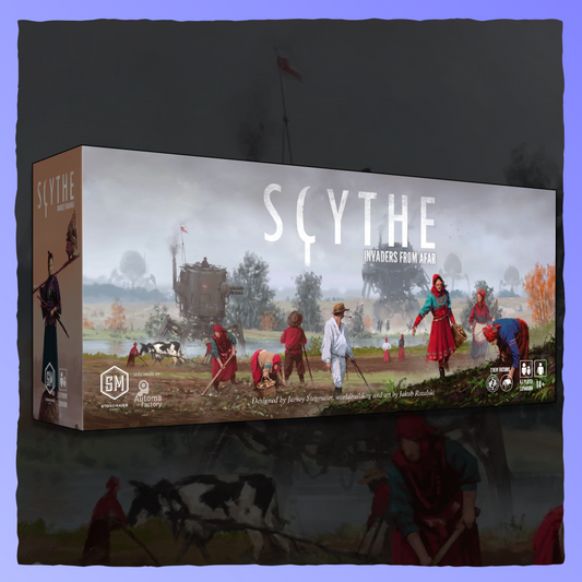 Scythe - Invaders From Afar Retrograde Collectibles Alternate History, Board Game, Economic, PVP, Science Fiction, Scythe, Stonemaier Games, Strategy, T Board Games 