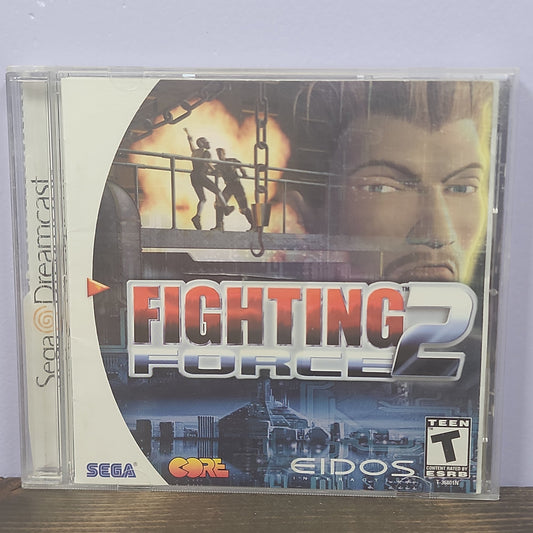 Sega Dreamcast - Fighting Force 2 Retrograde Collectibles 3D, Action, Beat 'Em Up, Core Design Ltd, DreamCast, Eidos Interactive, Sega, T Rated Preowned Video Game 