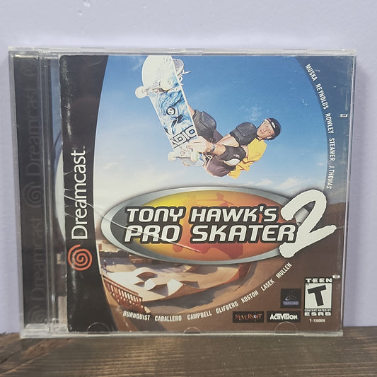 Sega Dreamcast - Tony Hawk's Pro Skater 2 Retrograde Collectibles Action, Activision, Arcade, CIB, DreamCast, Neversoft, Pro Skater, Sega, Skateboarding, Skating, Spo Preowned Video Game 
