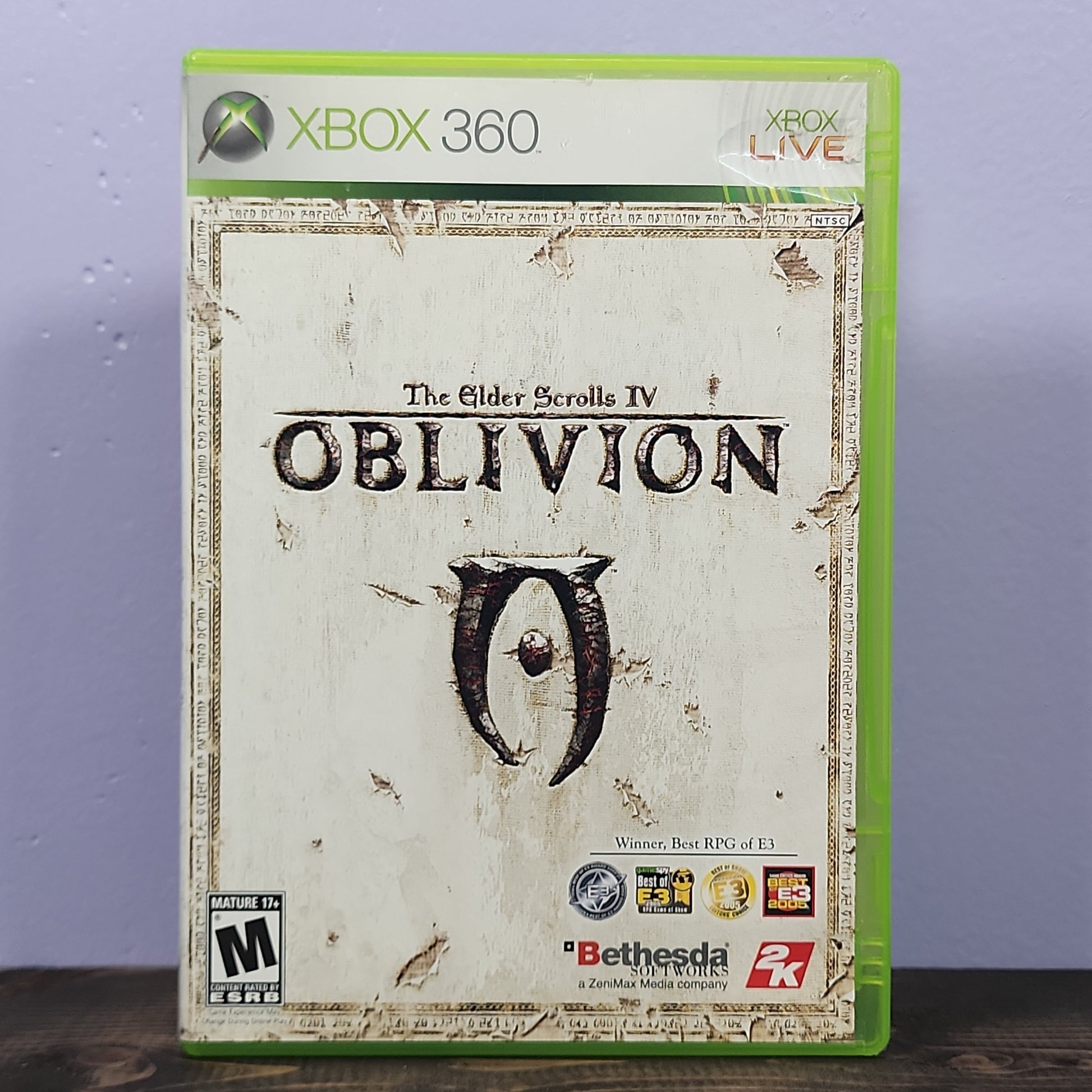 The Elder Scrolls IV: Oblivion Retrograde Collectibles Bethesda, Bethesda Softworks, CIB, Elder Scrolls, Fantasy, M Rated, Open World, Role Playing, RPG, S Preowned Video Game 