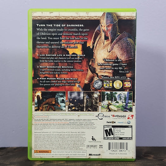 The Elder Scrolls IV: Oblivion Retrograde Collectibles Bethesda, Bethesda Softworks, CIB, Elder Scrolls, Fantasy, M Rated, Open World, Role Playing, RPG, S Preowned Video Game 