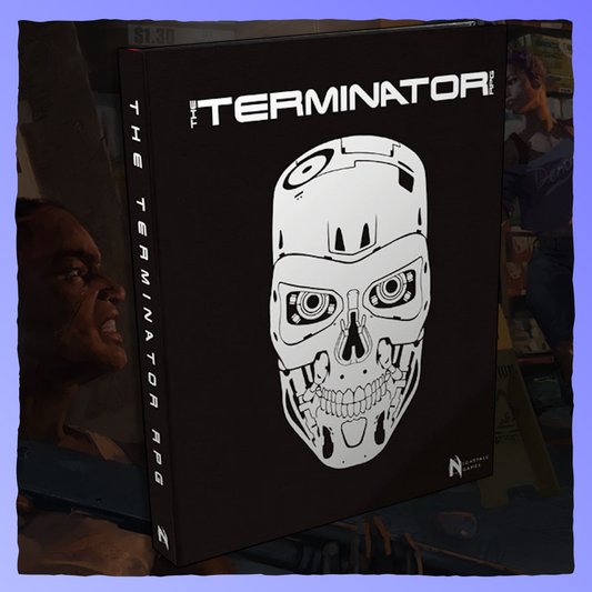 The Terminator RPG - Core Rulebook [Limited Edition] Retrograde Collectibles Movie, Roleplaying, RPG, Sci-Fi, Science Fiction, Terminator, TTRPG Role Playing Games 