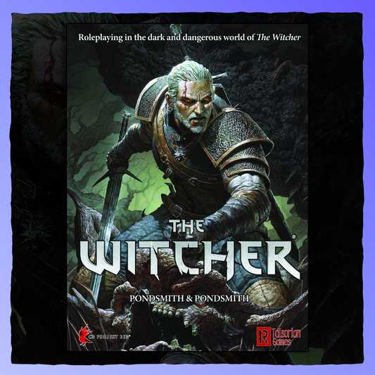 The Witcher - Tabletop RPG | Core Rulebook Retrograde Collectibles CD Projekt Red, R Talsorian Games, Roleplaying Game, RPG, The Witcher, TTRPG Role Playing Games 