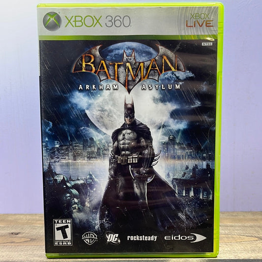 Xbox 360 - Batman: Arkham Asylum Retrograde Collectibles Action, Batman, Batman Arkham Series, CIB, Rocksteady, Stealth, Superhero, T Rated, Third Person, Wa Preowned Video Game 