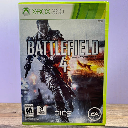 Xbox 360 - Battlefield 4 Retrograde Collectibles Battlefield Series, CIB, DICE, EA, First Person Shooter, FPS, M Rated, Military, Shooter, War, Xbox  Preowned Video Game 