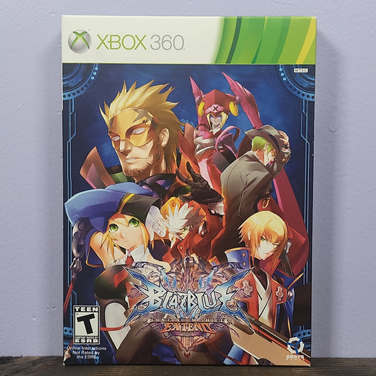 Xbox 360 - BlazBlue: Continuum Shift Extend [Limited Edition] Retrograde Collectibles 2D Fighter, Action, Aksys Games, Anime, Arc System Works, Arcade, ArcSys, BlazBlue Series, CIB, Figh Preowned Video Game 