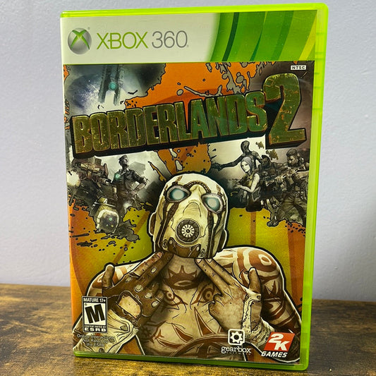 Xbox 360 - Borderlands 2 Retrograde Collectibles 2K Games, Action, Arcade, Borderlands Series, CIB, First Person Shooter, FPS, Gearbox Software, Loot Preowned Video Game 
