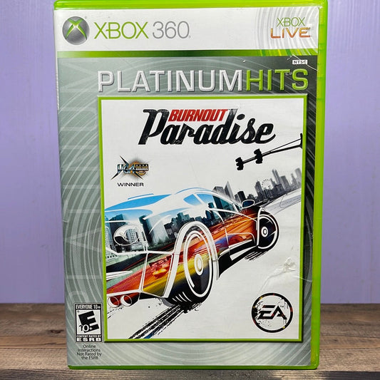 Xbox 360 - Burnout Paradise Retrograde Collectibles Action, Arcade, Automobile, Burnout Series, CIB, Criterion Games, Driving, E10 Rated, EA, Racing, Xb Preowned Video Game 