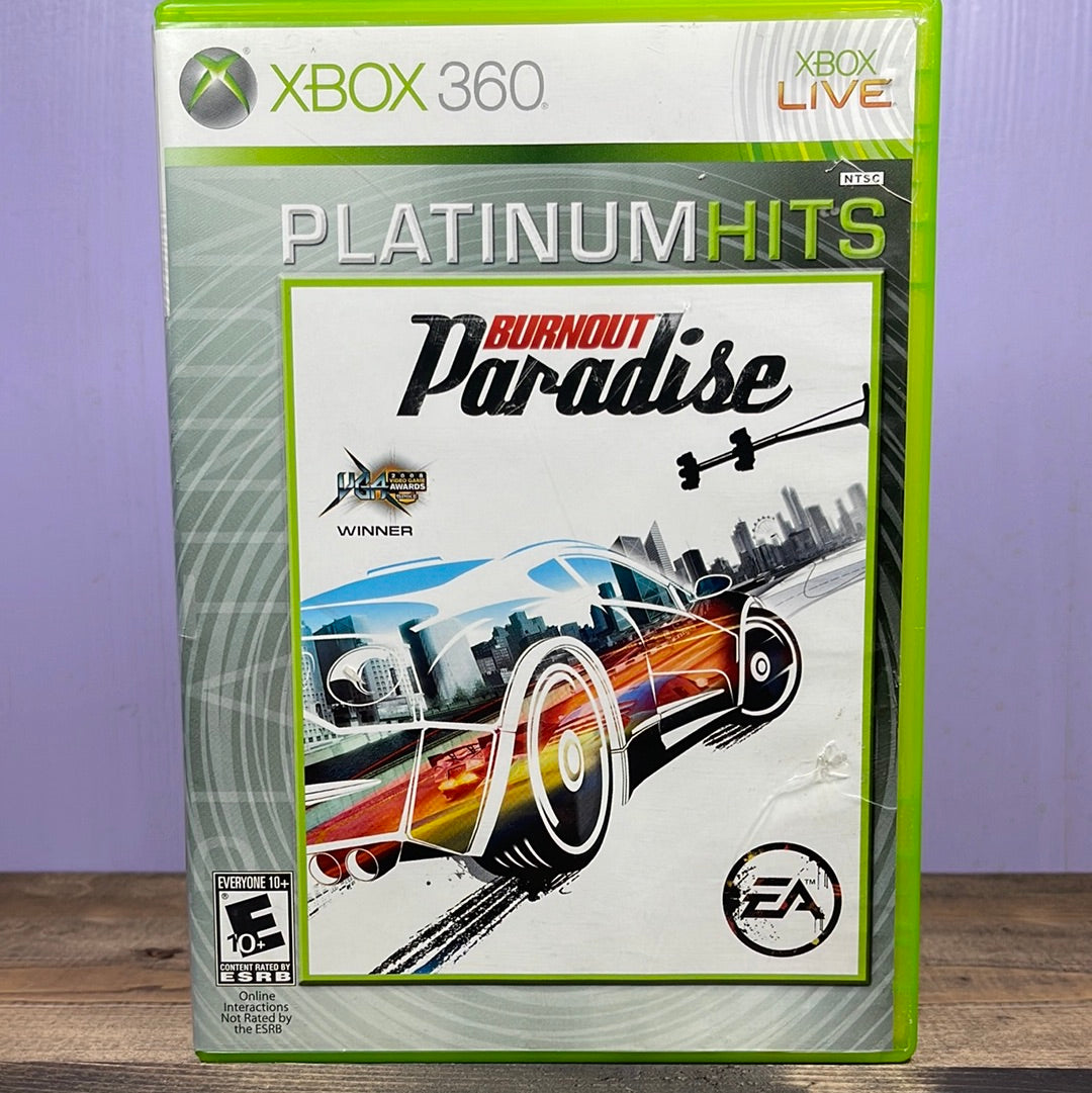 Xbox 360 - Burnout Paradise | Retrograde Gaming and Collectibles, image size:1080x1081