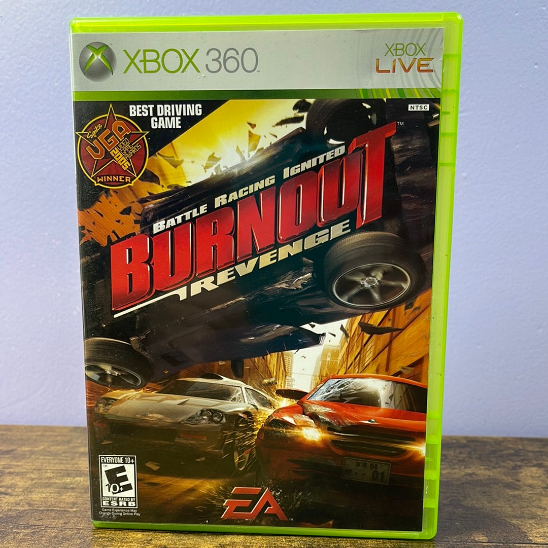 Xbox 360 - Burnout Revenge Retrograde Collectibles Arcase, Automobile, Burnout Series, CIB, Criterion Games, Driving, E10 Rated, EA, Racing, Xbox 360 Preowned Video Game 