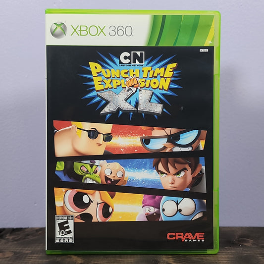 Xbox 360 - Cartoon Network: Punch Time Explosion XL Retrograde Collectibles Cartoon Network, CIB, Crave Games, E10 Rated, Fighting, Multiplayer, Platform Fighter, Xbox 360 Preowned Video Game 
