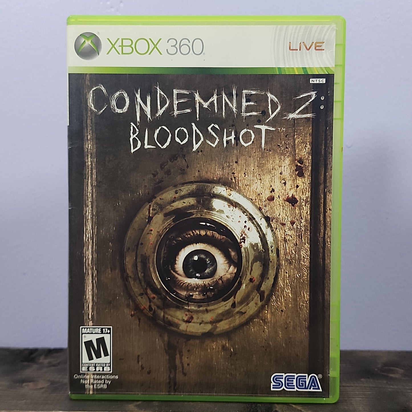 Xbox 360 - Condemned 2: Bloodshot Retrograde Collectibles Action, Adventure, CIB, Horror, M Rated, Monolith productions, SEGA, Survival, Xbox 360 Preowned Video Game 