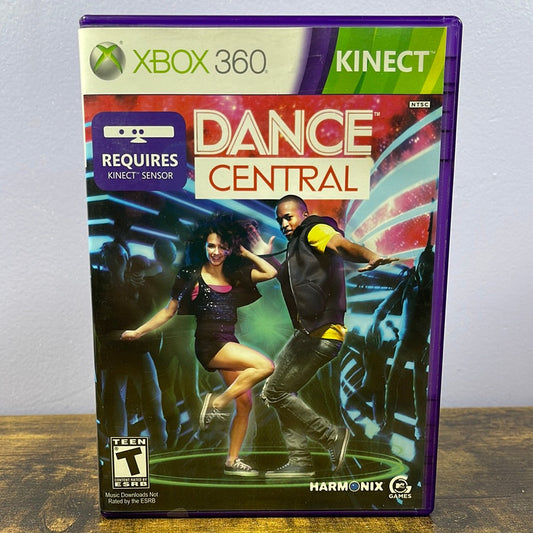 Xbox 360 - Dance Central Retrograde Collectibles CIB, Dance, Dance Central, Harmonix, Kinect, Microsoft, Music, T Rated, Xbox, Xbox 360 Preowned Video Game 