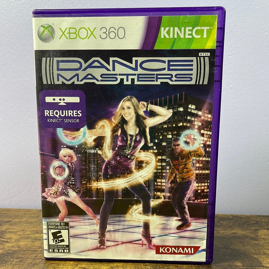 Xbox 360 - Dance Masters Retrograde Collectibles CIB, Dance, E10 Rated, Kinect, Konami, Music, Xbox, Xbox 360 Preowned Video Game 