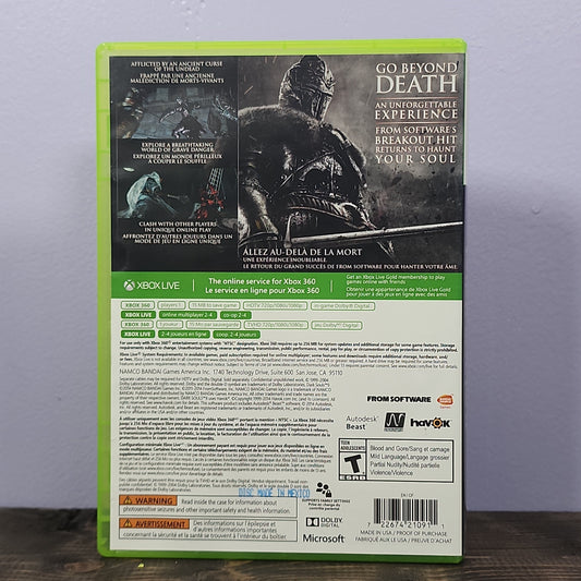 Xbox 360 - Dark Souls II Retrograde Collectibles Action, Bandai Namco, CIB, Dark, Dark Souls Series, Fantasy, From Software, RPG, T Rated, Xbox 360 Preowned Video Game 