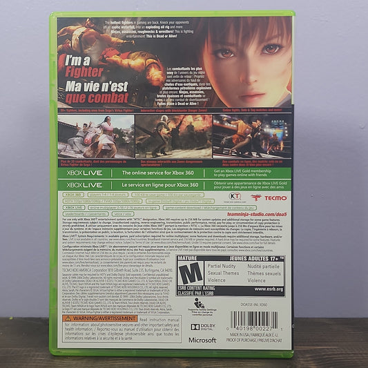 Xbox 360 - Dead Or Alive 5 Retrograde Collectibles 3D Fighter, Action, CIB, Dead or Alive Series, Fighting, M Rated, Team Ninja, Tecmo, Xbox 360 Preowned Video Game 