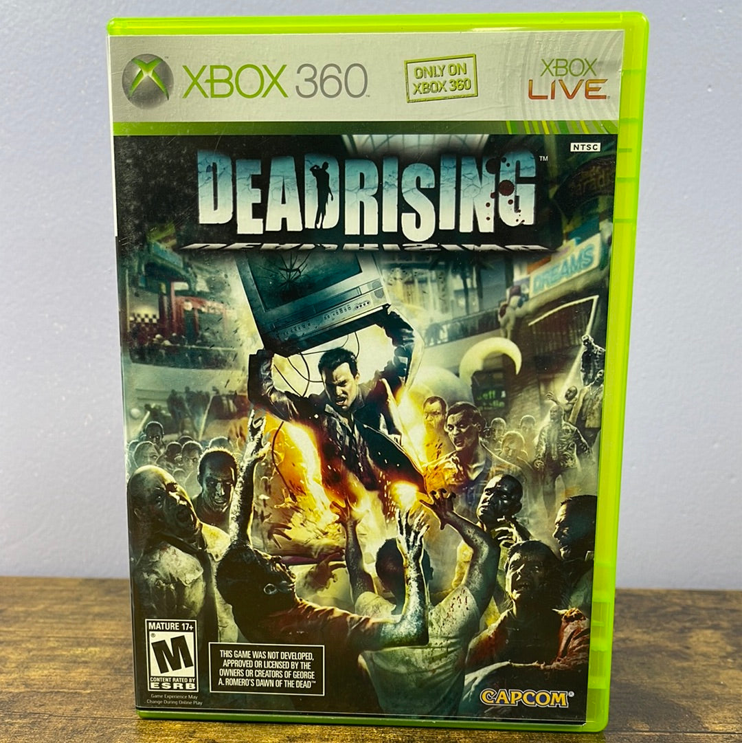 Xbox 360 - Dead Rising Retrograde Collectibles Action, Adventure, Capcom, CIB, Dead Rising Series, Frank West, M Rated, Open World, Xbox 360, Zombi Preowned Video Game 