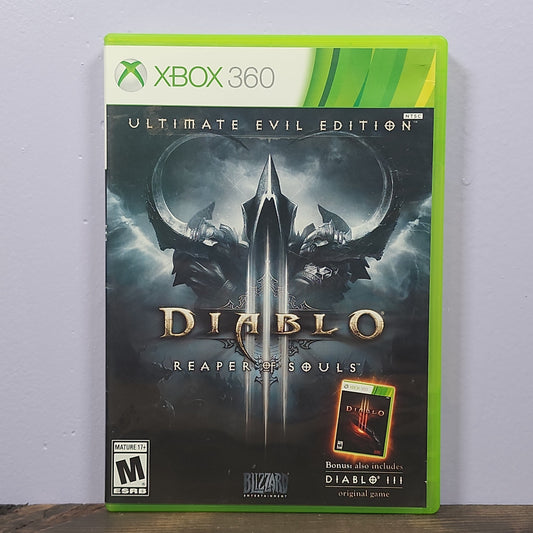 Xbox 360 - Diablo III: Reaper of Souls [Ultimate Evil Edition] Retrograde Collectibles Action, Blizzard, CIB, Diablo Series, Horror, M Rated, RPG, Xbox 360 Preowned Video Game 