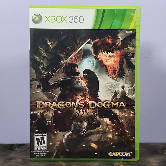 Xbox 360 - Dragon's Dogma Retrograde Collectibles Action, Adventure, Capcom, CIB, Dragon's Dogma, Fantasy, M Rated, RPG, Xbox, Xbox 360 Preowned Video Game 