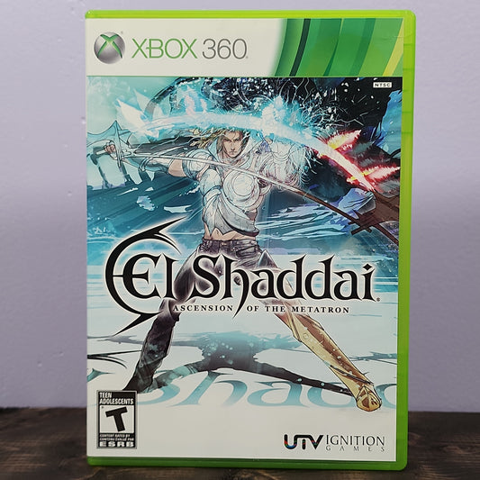Xbox 360 - El Shaddai: Ascension of the Metatron Retrograde Collectibles Action, Adventure, Fantasy, Ignition Entertainment, RPG, T Rated Preowned Video Game 