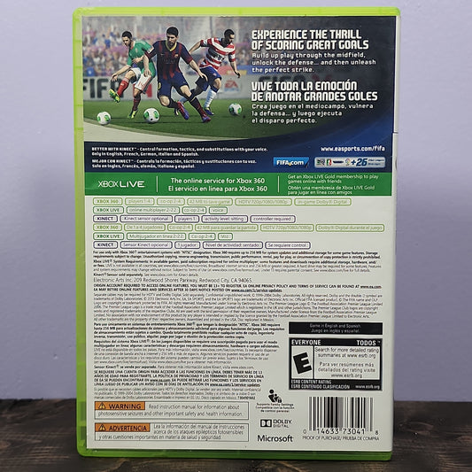 Xbox 360 - FIFA 14 Retrograde Collectibles CIB, E Rated, EA, EA Sports, Kinect, Microsoft, Soccer, Sports, xbox, Xbox 360 Preowned Video Game 