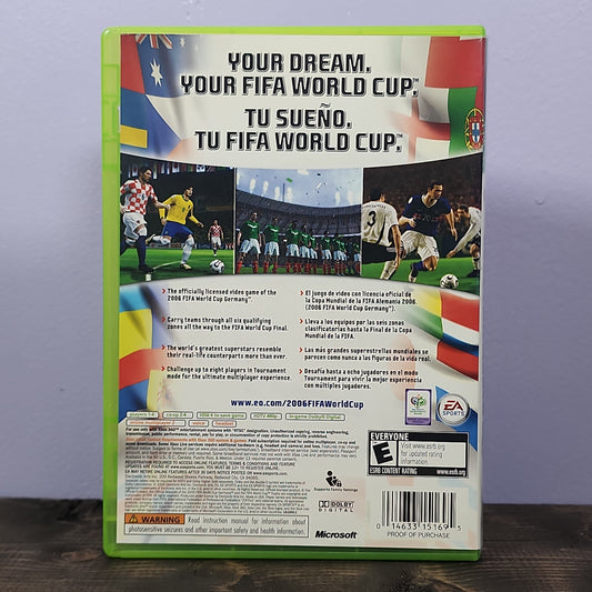 Xbox 360 - FIFA World Cup: Germany 2006 Retrograde Collectibles CIB, E Rated, EA Sports, Fifa, Soccer, Sports, World Cup, Xbox, Xbox 360 Preowned Video Game 