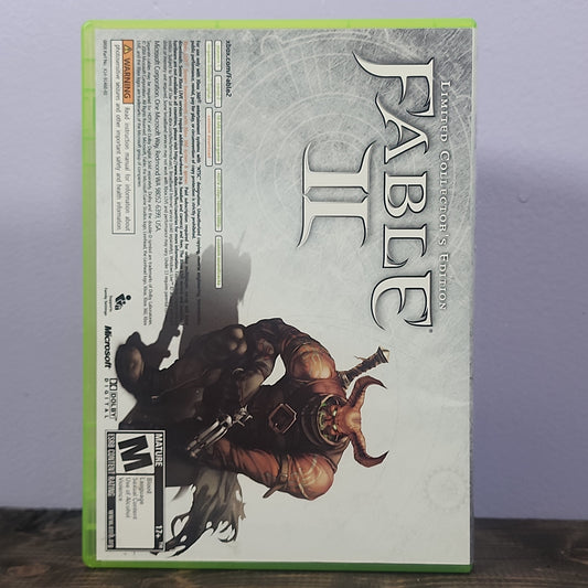 Xbox 360 - Fable II [Limited Edition] Retrograde Collectibles Action, Adventure, CIB, Comedy, Fable, Fantasy, Lionhead, M Rated, Microsoft, Microsoft Game Studios Preowned Video Game 