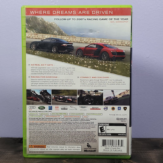 Xbox 360 - Forza Motorsport 3 Retrograde Collectibles Automobile, CIB, Driving, E Rated, Forza Series, Microsoft Game Studios, Racing, Sports, Turn 10, Xb Preowned Video Game 