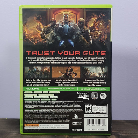 Xbox 360 - Gears of War: Judgment Retrograde Collectibles Action, CIB, Epic Games, Gears of War Series, M Rated, Microsoft Game Studios, People Can Fly, Sci-F Preowned Video Game 