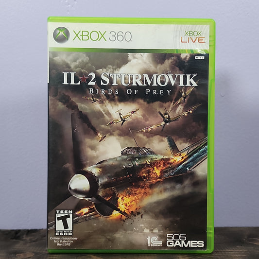 Xbox 360 - IL-2 Sturmovik: Birds of Prey Retrograde Collectibles 505 Games, Action, CIB, Combat, Flight, Flight Sim, Gaijin Entertainment, IL-2 Sturmovik, Simulation Preowned Video Game 