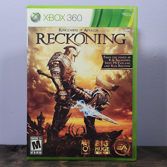 Xbox 360 - Kingdoms of Amalur: Reckoning Retrograde Collectibles CIB, EA, Kingdoms of Amalur, M Rated, RPG, Xbox 360 Preowned Video Game 