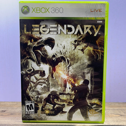 Xbox 360 - Legendary Retrograde Collectibles Action, CIB, First Person Shooter, FPS, Horror, M Rated, SouthPeak Games, Spark Unlimited, Xbox 360 Preowned Video Game