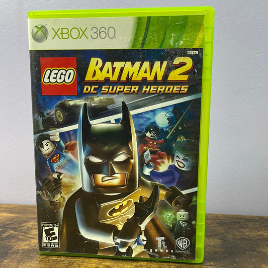 Xbox 360 - Lego: Batman 2 DC Super Heroes Retrograde Collectibles Batman, CIB, DC Comics, E10 Rated, Lego, Microsoft, Superhero, TT Games, WB Games, Xbox, Xbox 360 Preowned Video Game
