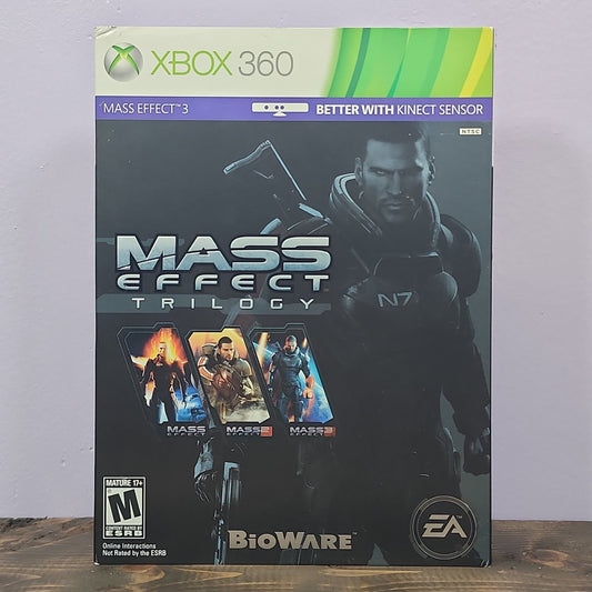 Xbox 360 - Mass Effect Trilogy Retrograde Collectibles BioWare, CIB, EA, M Rating, Mass Effect, Microsoft, Xbox 360 Preowned Video Game 