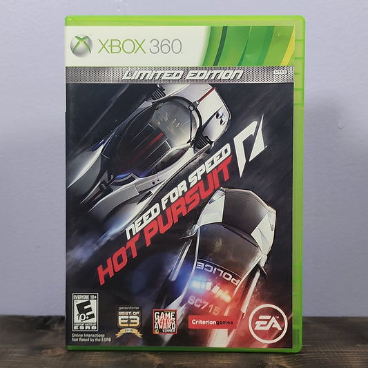 Xbox 360 - Need For Speed: Hot Pursuit [Limited Edition] Retrograde Collectibles Action, Arcade, Automobile, CIB, Criterion Games, E10 Rated, EA, Need for Speed Series, Racing, Xbox Preowned Video Game 