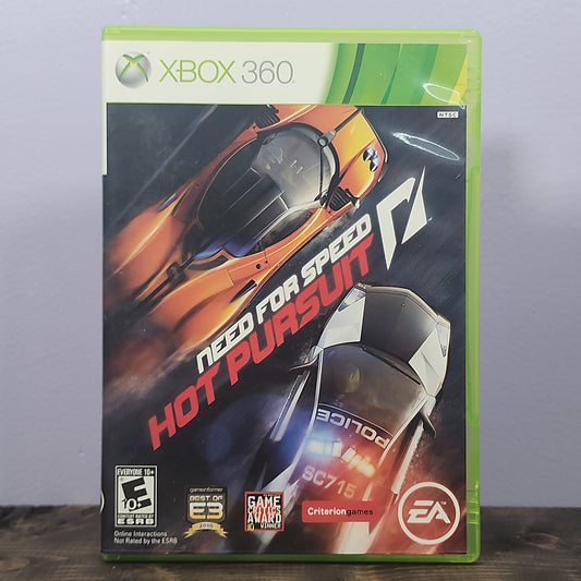 Xbox 360 - Need for Speed: Hot Pursuit Retrograde Collectibles CIB, Driving, E10 Rated, EA, Microsoft, Modern, Need for Speed, Racing, Xbox, Xbox 360 Preowned Video Game 
