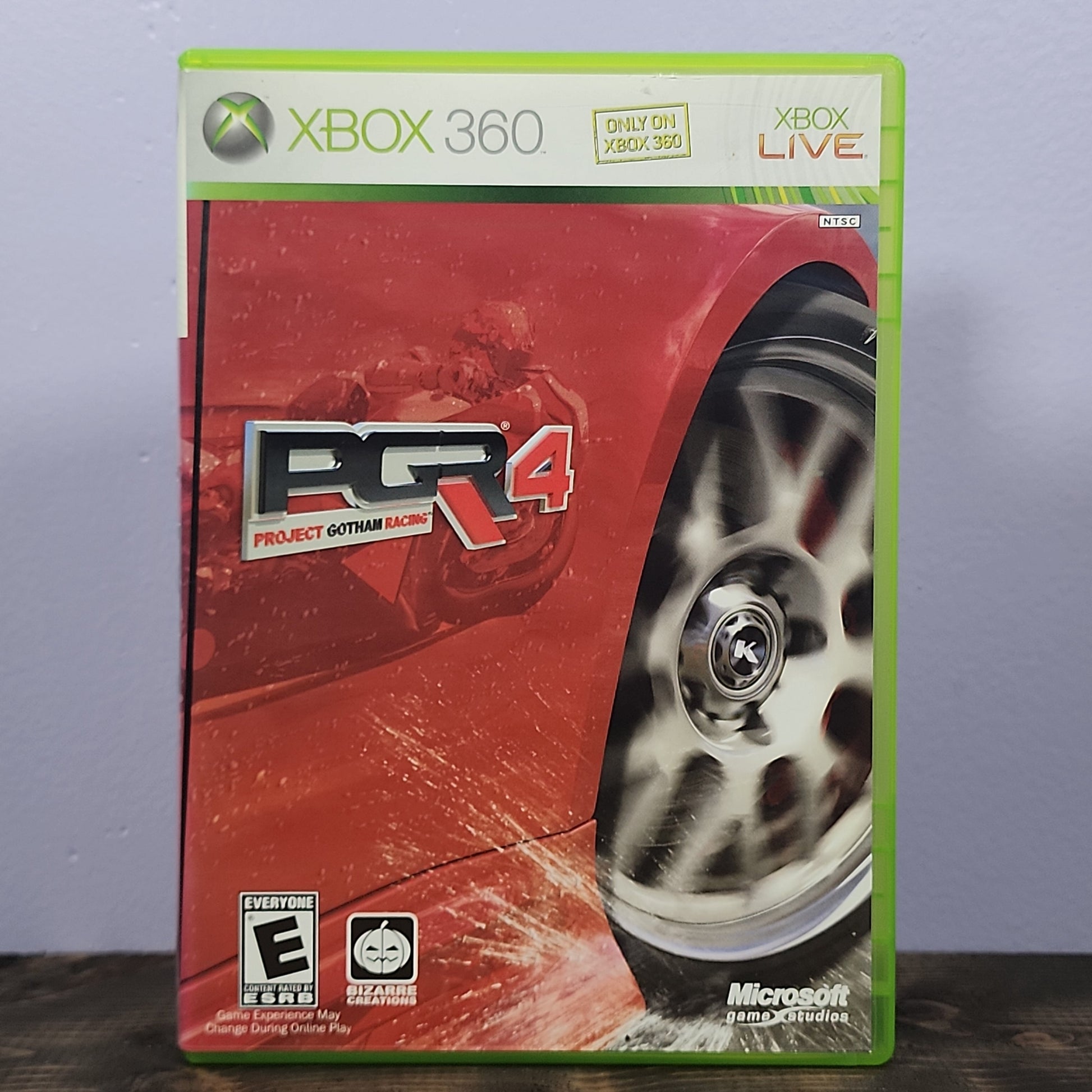 Xbox 360 - Project Gotham Racing 4 Retrograde Collectibles Automobile, Bizarre Creations, CIB, Driving, E Rated, Microsoft Game Studios, Project Gotham Racing  Preowned Video Game 