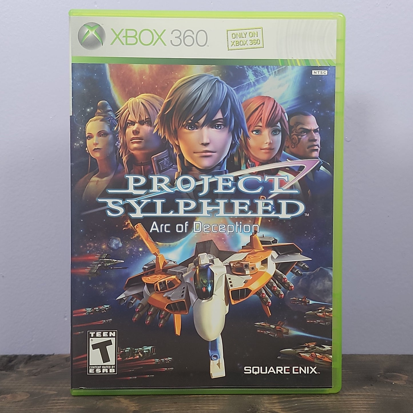 Xbox 360 - Project Sylpheed: Arc of Deception Retrograde Collectibles Game Arts, Sci-fi, Seta Corporation, Simulation, Space, Square Enix, T Rated, Xbox 360 Preowned Video Game 